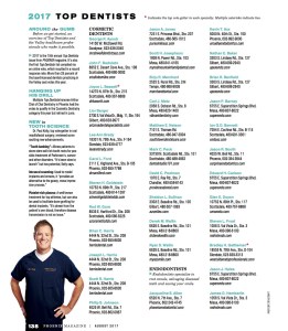 2017 top doctor - phoenix magazine article